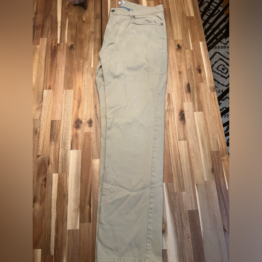 Peter Millar Five Pocket Pant - Pima Cotton - Picture 3 of 7